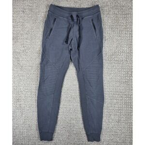 Alo Yoga Urban Moto Joggers Sweatpants Women's XS Gray Pockets‎
